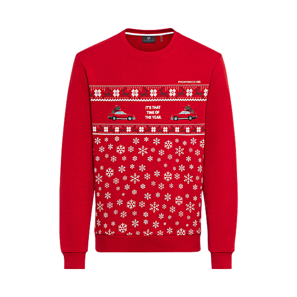 Porsche Kersttrui, unisex