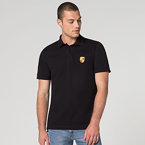 Poloshirt heren, Porsche embleem