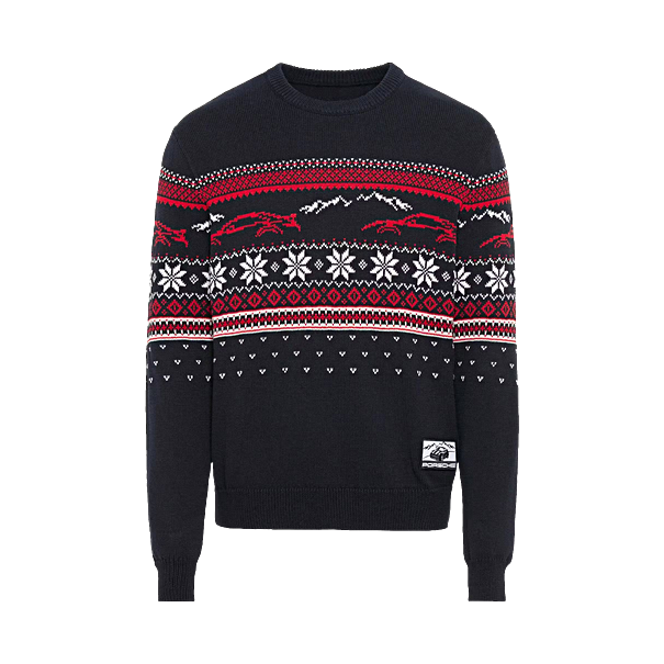 Porsche Kersttrui, unisex