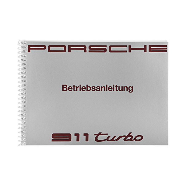 Porsche Instructieboekje voor 911 Turbo (Duitstalig) – modeljaar 1991